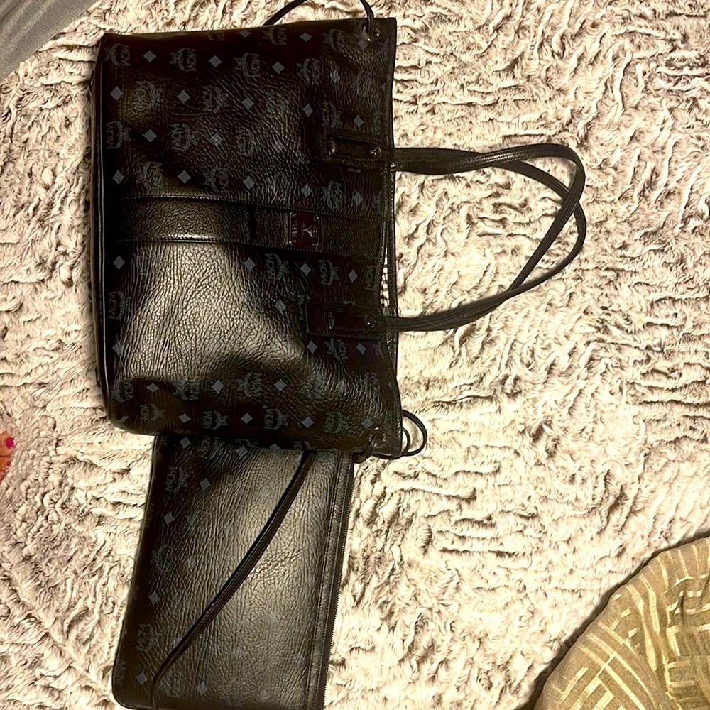 MCM reversible tote